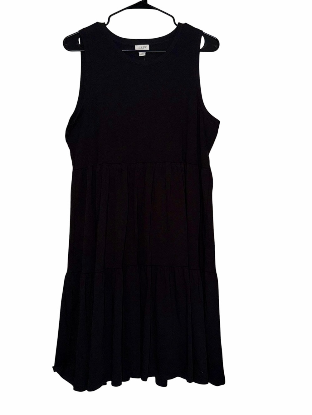 J. Crew Women's Sleeveless Black Tiered Dress NEW WITH TAGS Size Small